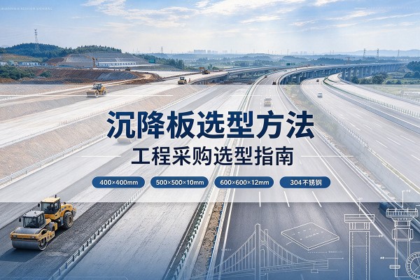 明溪沉降板选择方法
