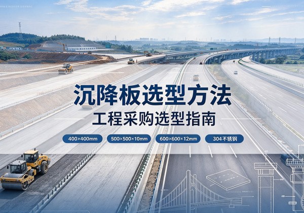 明溪沉降板选择方法