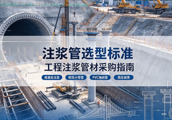 明溪注浆管选型标准
